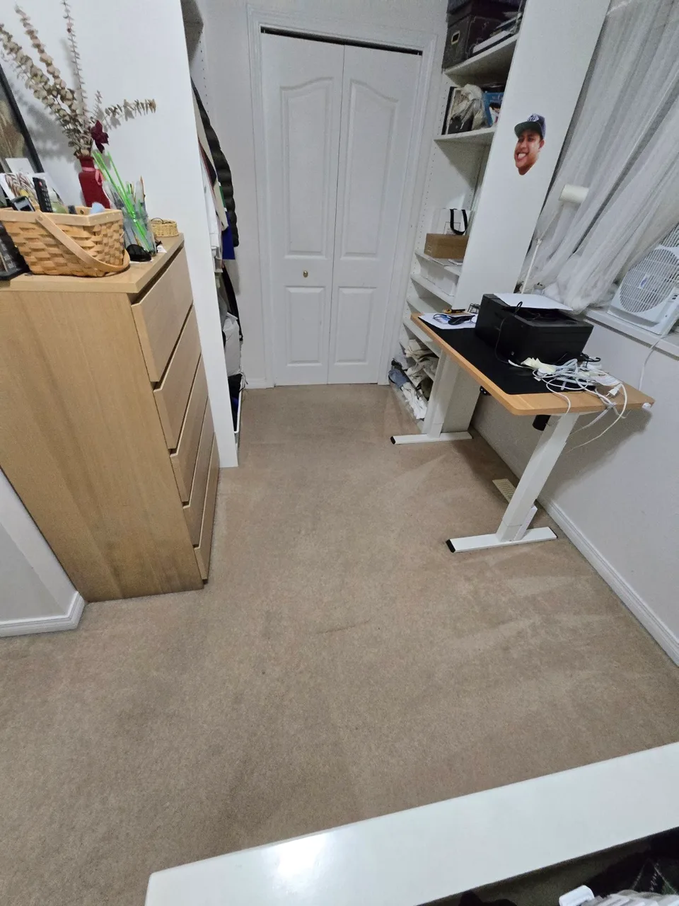 Clean carpet in a home office — PureFresh Cleaning, serving Port Moody, BC